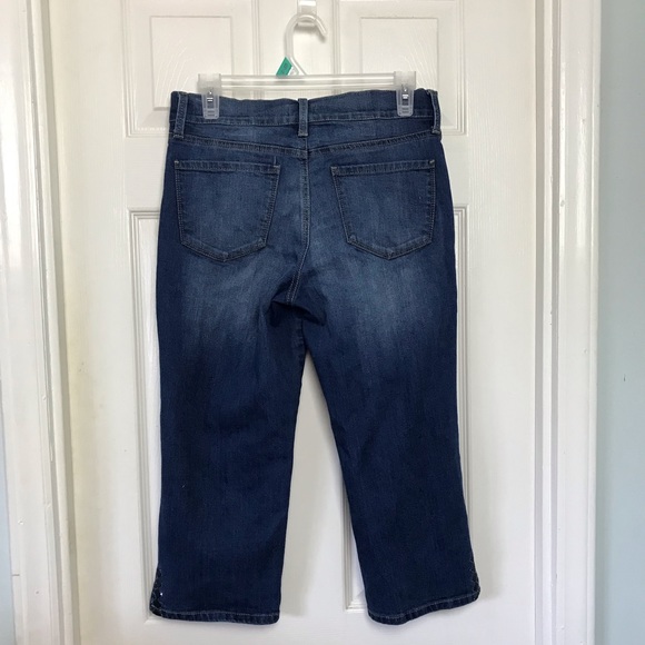 🍄 NYDJ Not Your Daughters Crop Jeans. Size 6 - Picture 5 of 8